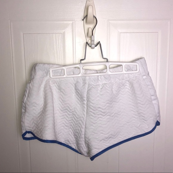 White Adidas Mini Lounge Short - Small - Picture 3 of 5